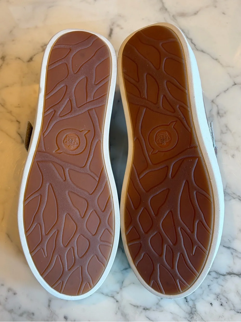 NWOB BORN Mira MJ Leather Mary Jane Platform Shoes 8M Panna Cotta/ Light Gold